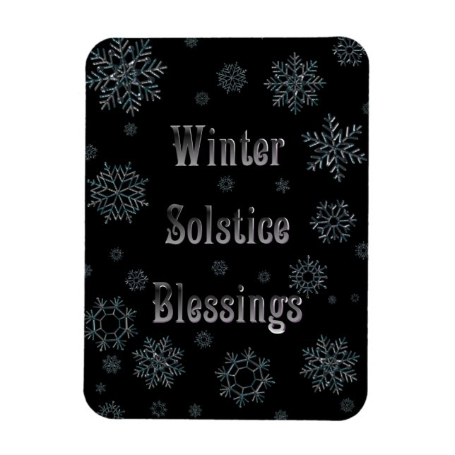 Winter Solstice Blessings Magnet (Vertical)