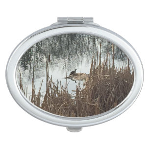 Winter Solstice Compact Mirror