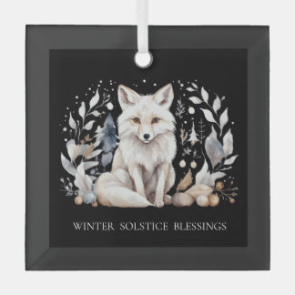 Winter Solstice Fox Ornament