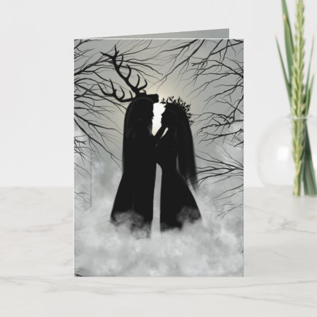 Winter Solstice God and Goddess Card (Front)