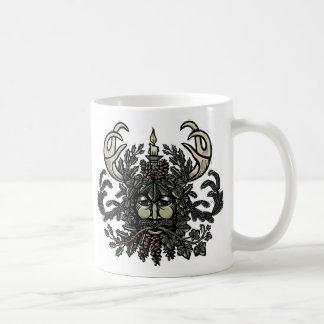 Winter Solstice Green Man Mug