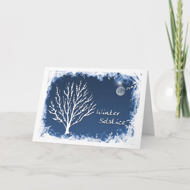 Winter Solstice Holiday Card (Front)