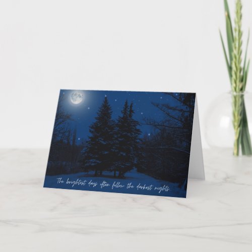 Winter Solstice Holiday Card