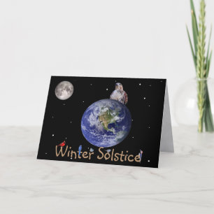 Winter Solstice: Holiday Greetings from Nature: Card