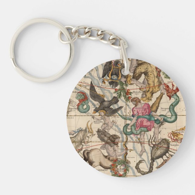 Winter Solstice Keychain (Front)