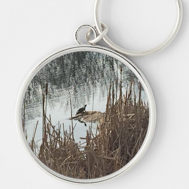 Winter Solstice Keychain (Front)