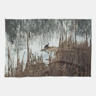 Winter Solstice Kitchen Towel