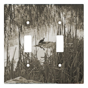 Winter Solstice Light Switch Cover