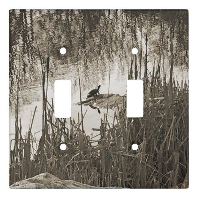 Winter Solstice Light Switch Cover (Front)