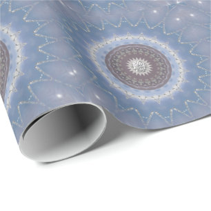 Winter Solstice Mandala Wrapping Paper