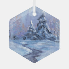 "Winter Solstice" Ornanment Glass Ornament