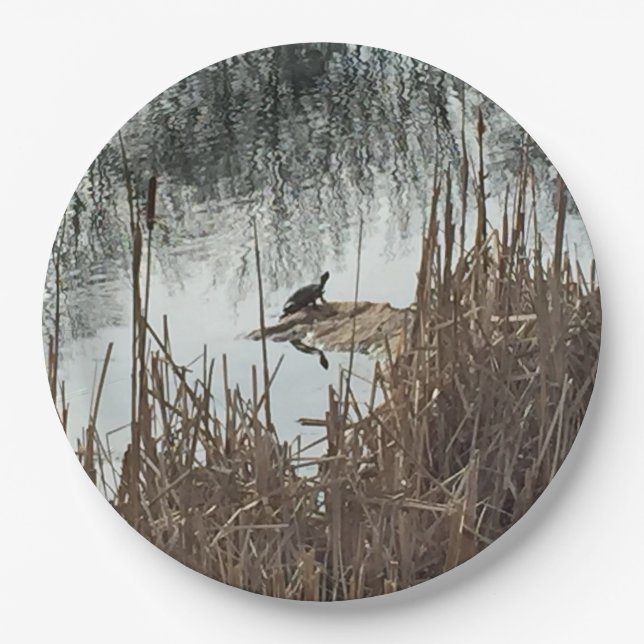 Winter Solstice Paper Plates (Front)