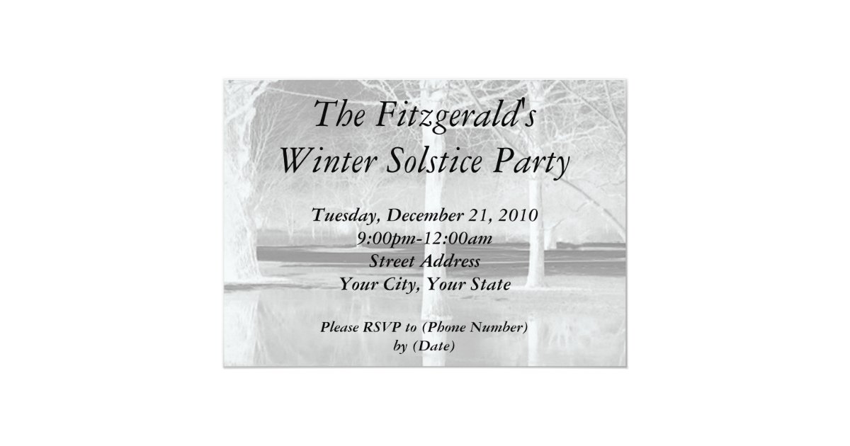 Winter Solstice Invitations 6