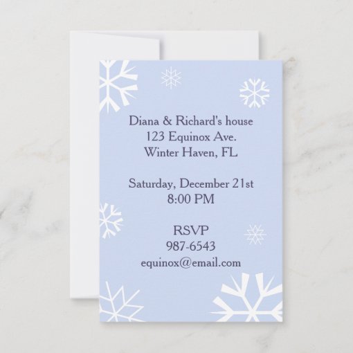 Winter Solstice Party Invitation | Zazzle