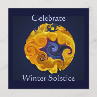 Winter Solstice Party Invitation