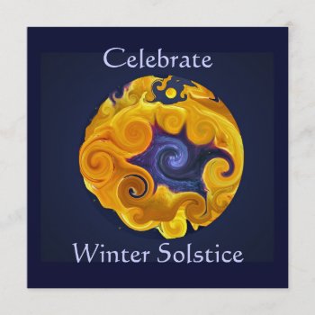 Winter Solstice Party Invitation by debinSC at Zazzle