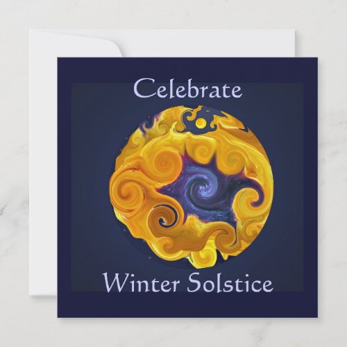 Winter Solstice Party Invitation