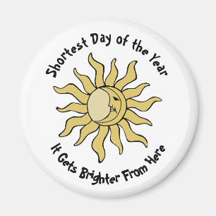 Winter Solstice Poem Magnet