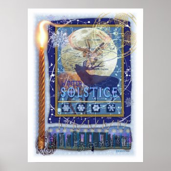 Winter Solstice Poster by ernestinegrin at Zazzle
