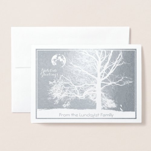 Winter Solstice  Prospect Park_holiday Foil Card
