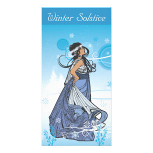 Winter Solstice Queen Card