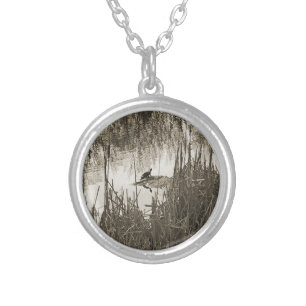 Winter Solstice Silver Plated Necklace
