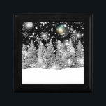 Winter Solstice Snowfall  Gift Box<br><div class="desc">A beautiful Winter Solstice image appropriate for a winter wonderland homey feel anytime of year.</div>