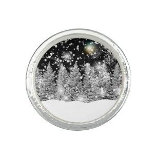 Winter Solstice Snowfall Ring