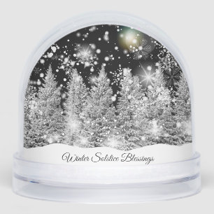 Winter Solstice Snowfall  Snow Globe