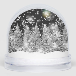 Winter Solstice Snowfall Snow Globe
