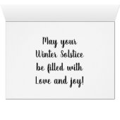 Winter Solstice Swans Cards (Inside Horizontal (Bottom))