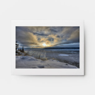 Winter Solstice Turnagain Arm Envelope