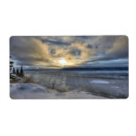 Winter Solstice Turnagain Arm Label