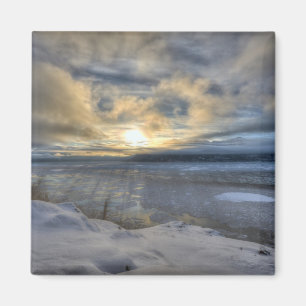 Winter Solstice Turnagain Arm Magnet