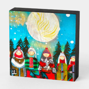Winter Solstice Wooden Box Sign