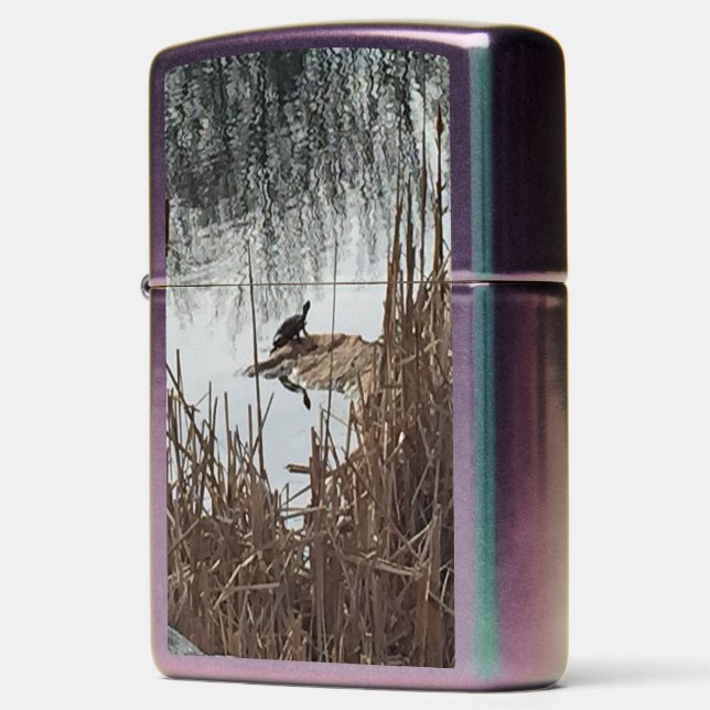 Winter Solstice Zippo Lighter (Left)