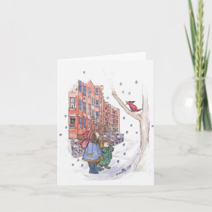 Winter Song Holiday Card