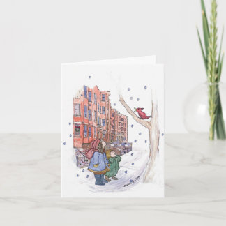 Winter Song Holiday Card