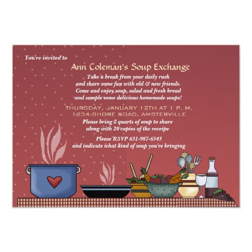 Soup Swap Invitation 6