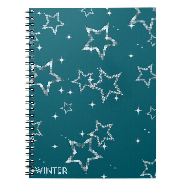 Winter Spiral Notebook (Front)