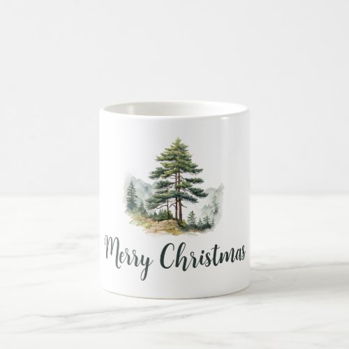 Winter Splendor Merry Christmas Holiday Coffee Mug