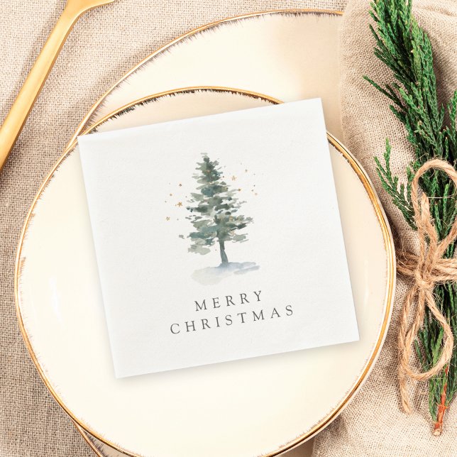 Winter Splendor Merry Christmas Holiday Party Napkins (Creator Uploaded)