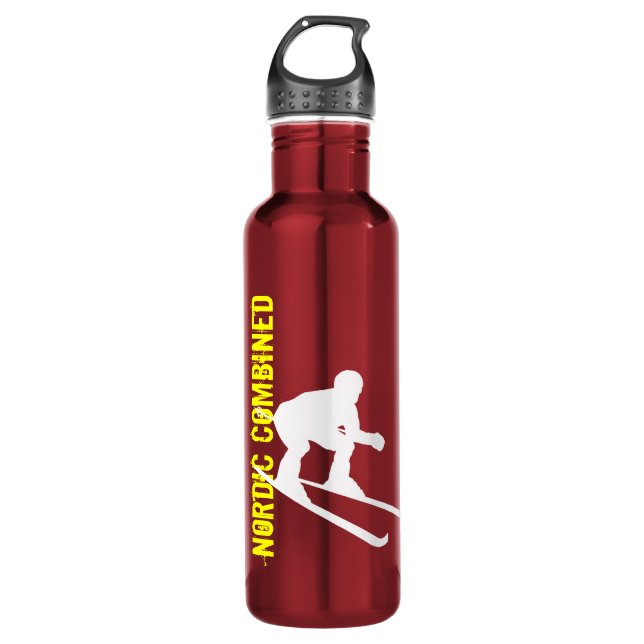 Winter Sport Nordic Combined Ski Bottle 6 (Front)