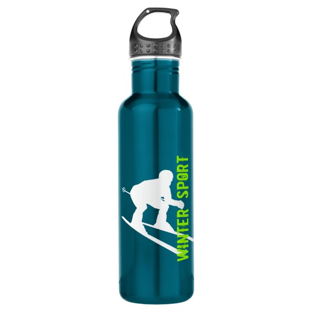 Winter Sport Ski Bottle 1 (Front)