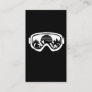 Winter Sport Ski Snowboard Snow Landscape Goggles Business Card