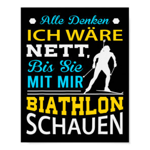 Winter Sports Biathlon Skiing World Cup Sports Gif Poster