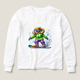 Winter Sports Kids Tri-Blend Shirts