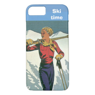 Winter sports - Ski time iPhone 8/7 Case