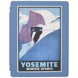Winter Sports Skiing Promotional Poster iPad Smart Cover
