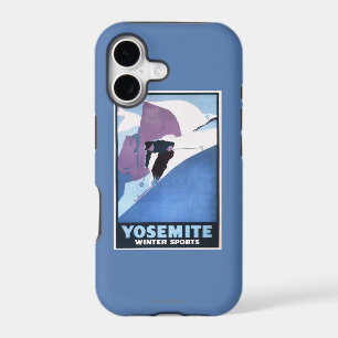 Winter Sports Skiing Promotional Poster iPhone 17 Case